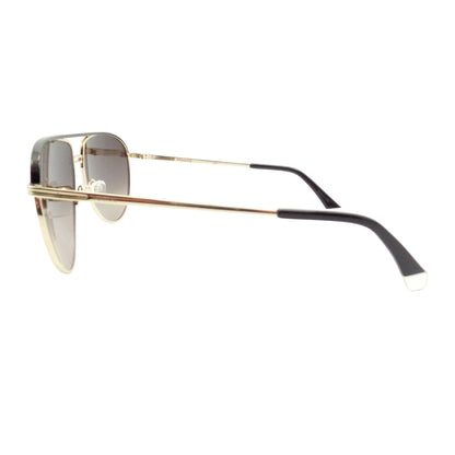 Gold-Havana - Side - Marc Jacob Mens Gradient Sunglasses