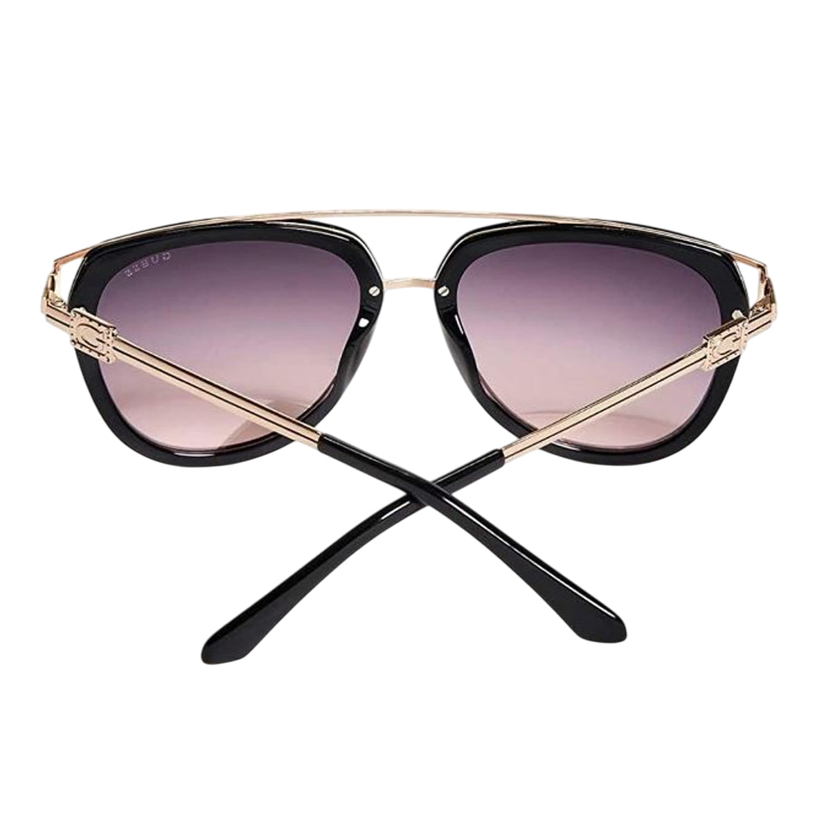 Rose Gold - Back - Guess Womens-Ladies Gf6061 01U Sunglasses