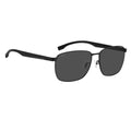 Dark Ruthenium-Grey - Side - Hugo Boss Mens Rectangle Sunglasses