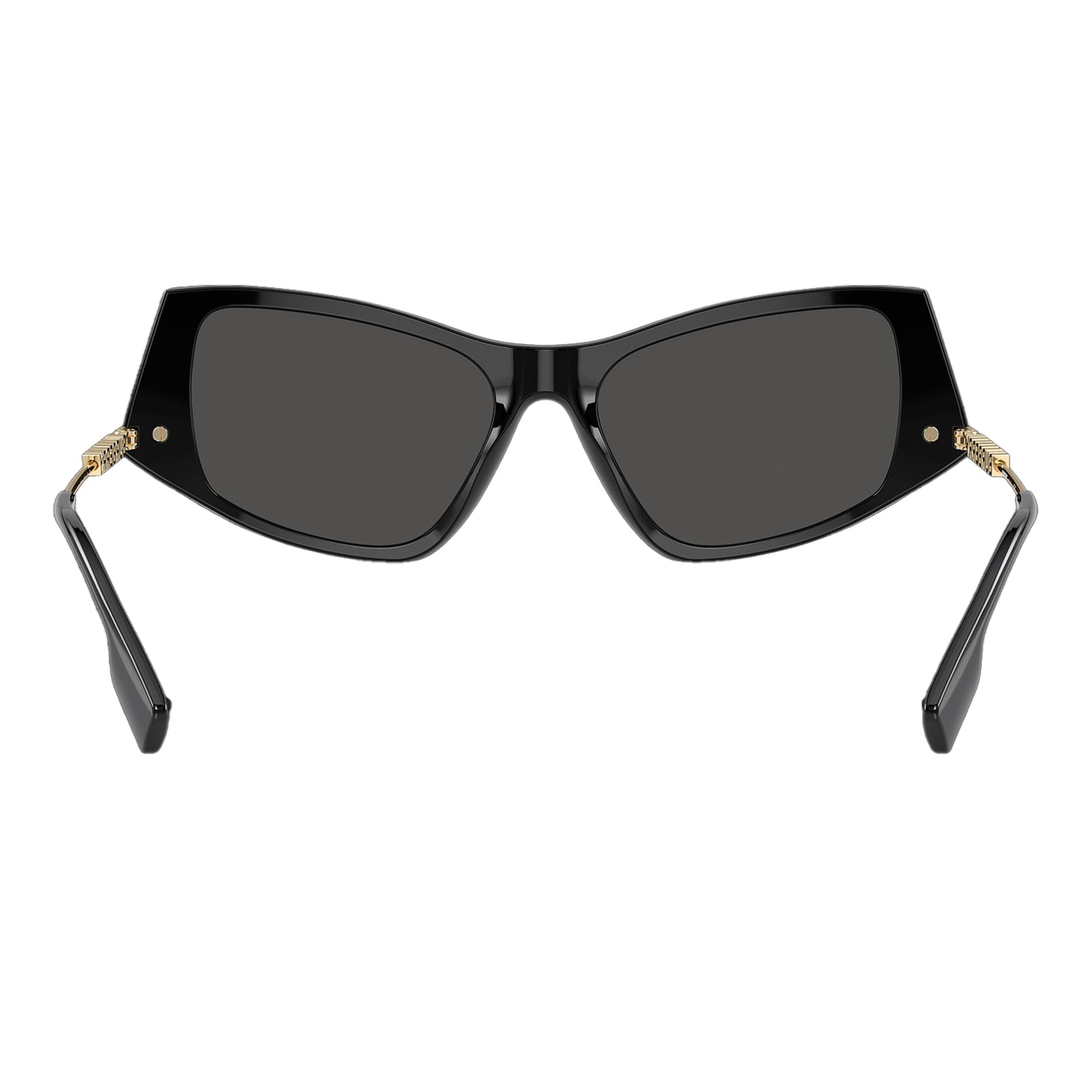 Blue-Grey - Back - Burberry Logo Sunglasses