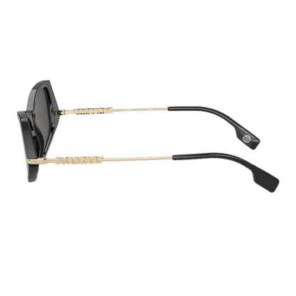 Blue-Grey - Lifestyle - Burberry Logo Sunglasses