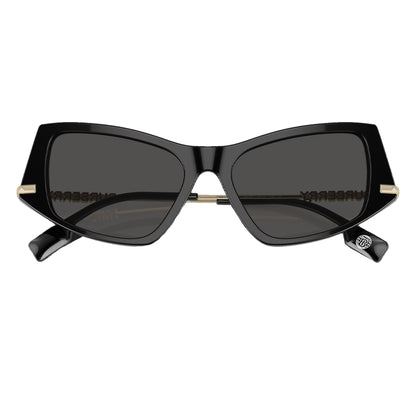 Blue-Grey - Pack Shot - Burberry Logo Sunglasses