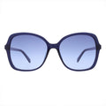Navy-Blue - Front - Calvin Klein Womens-Ladies Gradient Sunglasses