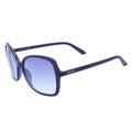 Navy-Blue - Back - Calvin Klein Womens-Ladies Gradient Sunglasses