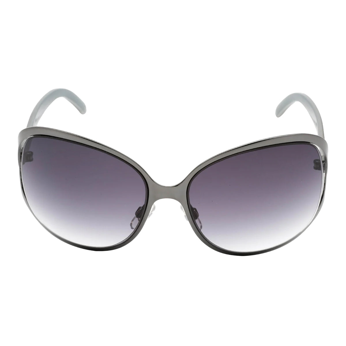 Grey - Front - Calvin Klein Womens-Ladies Oval Sunglasses