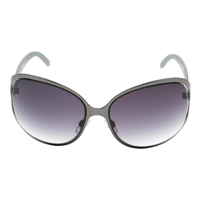 Grey - Front - Calvin Klein Womens-Ladies Oval Sunglasses