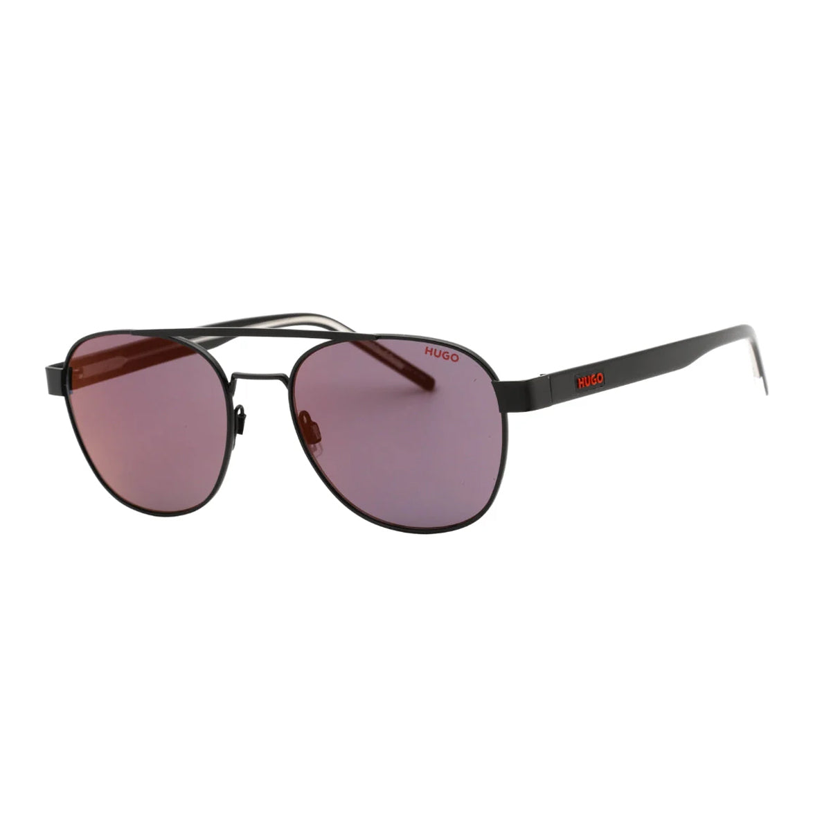Matt Black-Red - Back - Hugo Boss Mens HG 1196-S 003 AO Sunglasses