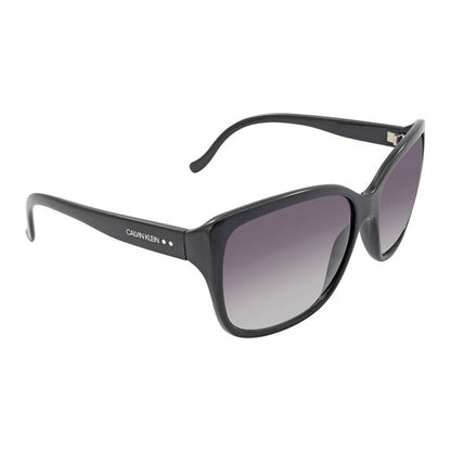 Black - Back - Calvin Klein Womens-Ladies Square Sunglasses
