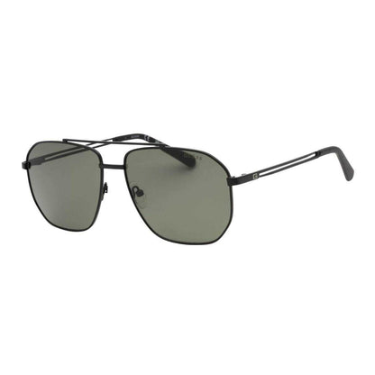 Green-Black - Back - Guess Mens Matte Sunglasses