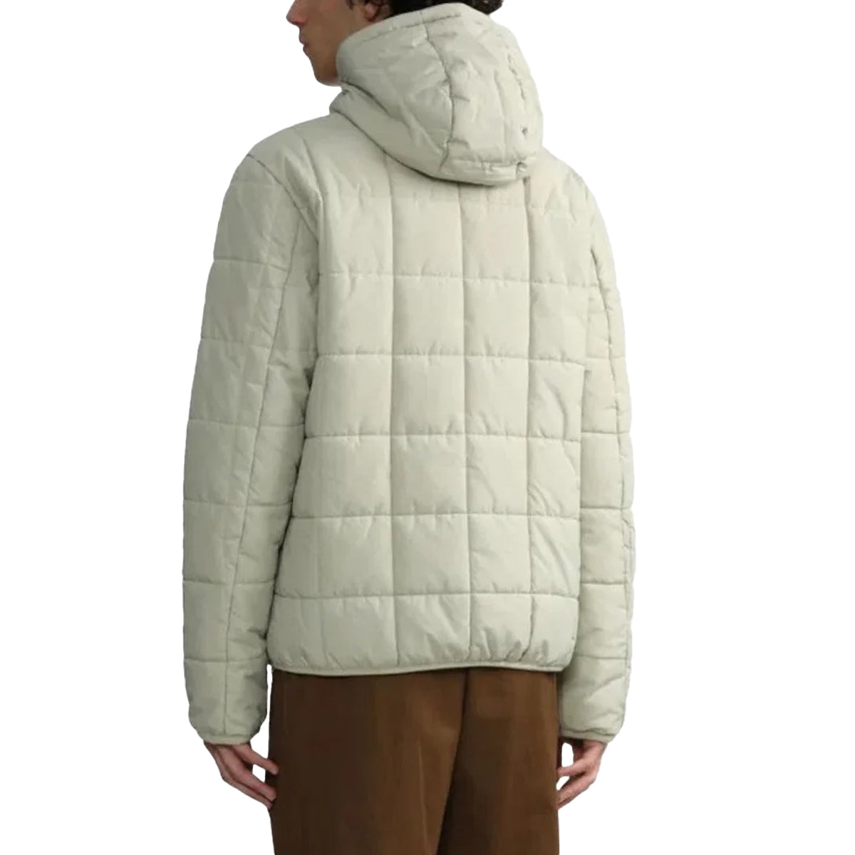 Oyster - Lifestyle - Fred Perry Mens Grid Insulated Padded Jacket