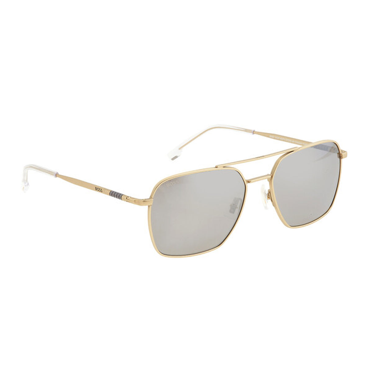 Silver - Back - Hugo Boss Mens Navigator Sunglasses