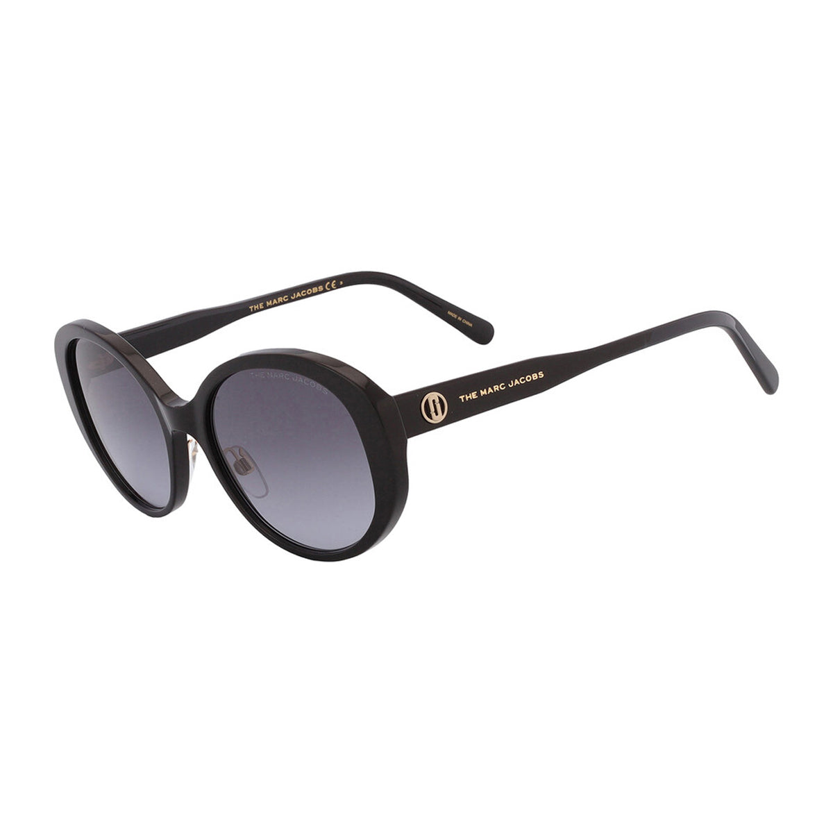 Black - Side - Marc Jacobs Womens-Ladies Gradient Sunglasses