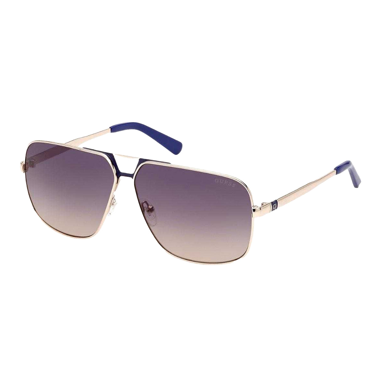 Blue-Gold - Side - Guess Mens Gradient Sunglasses