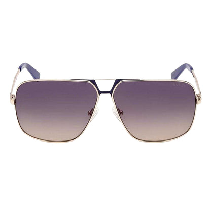 Blue-Gold - Front - Guess Mens Gradient Sunglasses