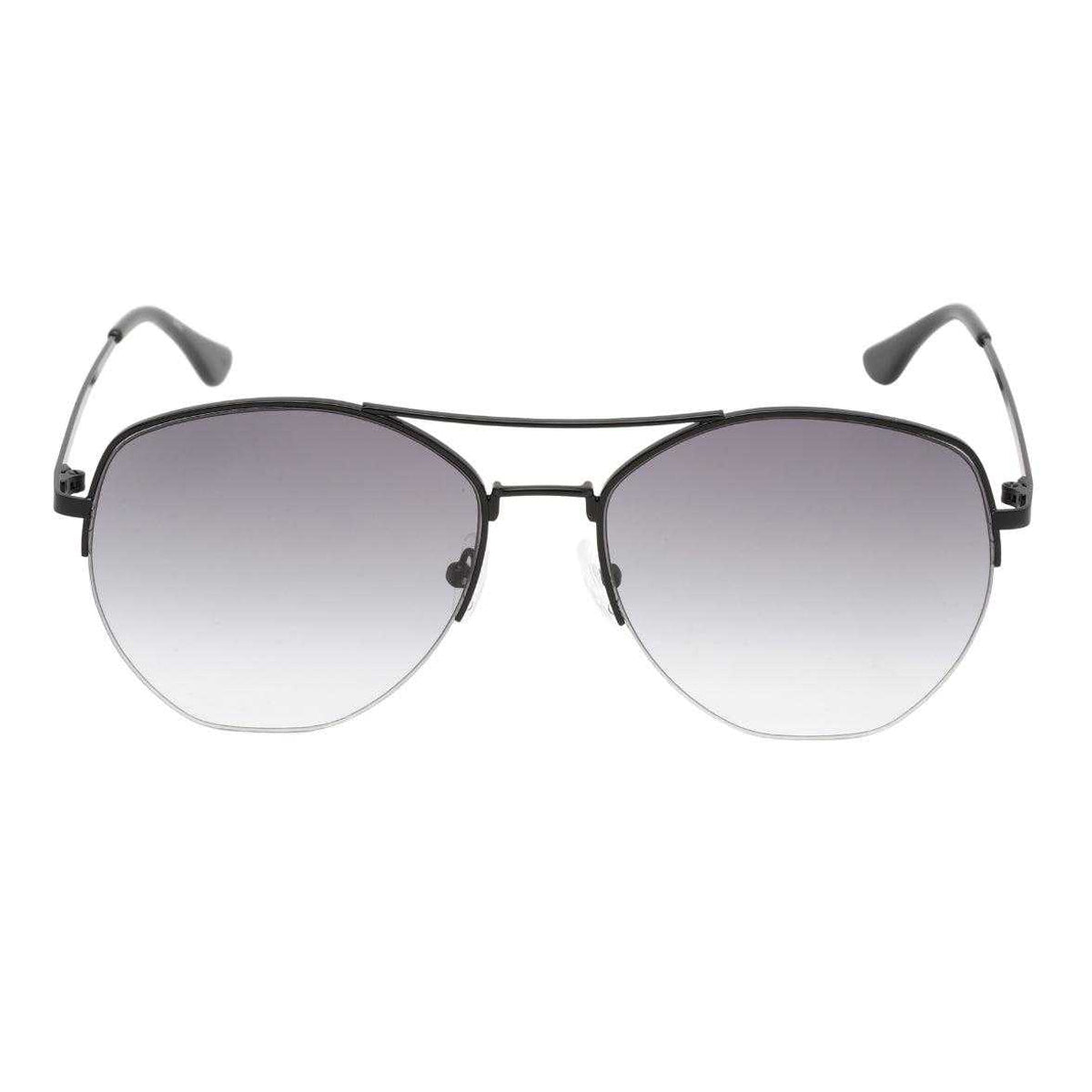 Grey - Front - Calvin Klein Mens Smoke Sunglasses