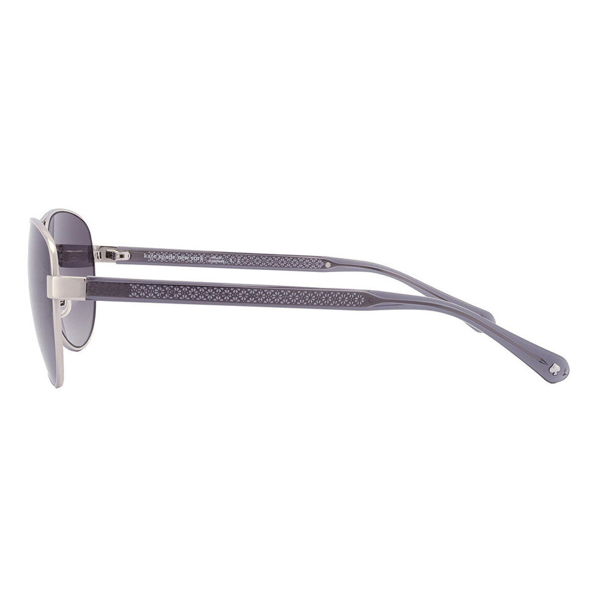 Silver - Back - Kate Spade Womens-Ladies Fara Pilot Sunglasses