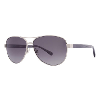 Silver - Side - Kate Spade Womens-Ladies Fara Pilot Sunglasses