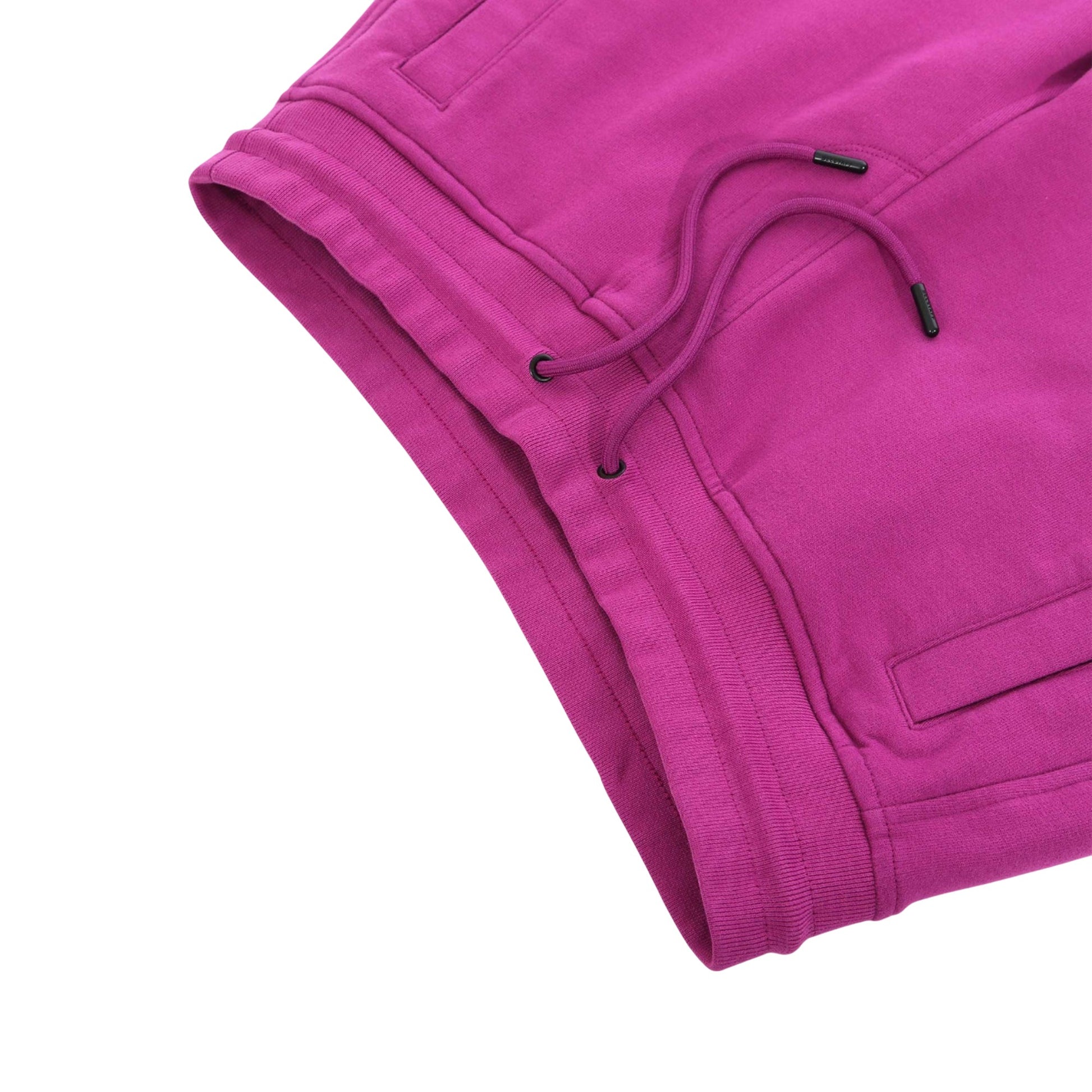 Purple - Side - Belstaff Mens Logo Sweat Shorts