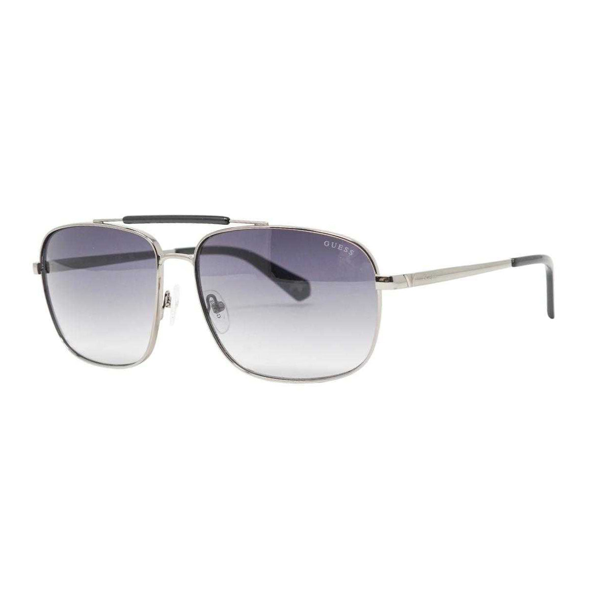Gunmetal - Front - Guess Unisex Adult GU5210 Pilot Sunglasses