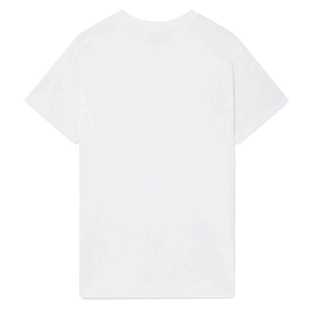 White - Back - Casablanca Unisex Adult Playful Stripe T-Shirt