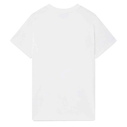 White - Back - Casablanca Unisex Adult Playful Stripe T-Shirt
