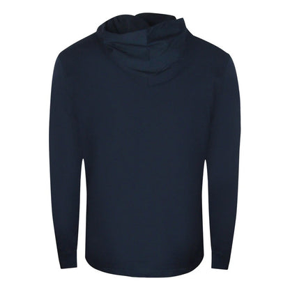 Navy Blue - Back - Diesel Unisex Adult The Brave Logo Hoodie