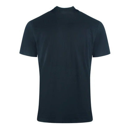 Dark Green - Back - Cavalli Class Mens Zebra Print Logo T-Shirt
