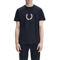Navy Blue - Pack Shot - Fred Perry Unisex Adult M8536 608 T-Shirt