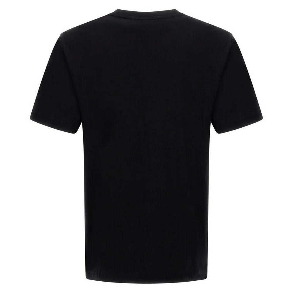 Black - Back - Moschino Unisex Adult Couture Milano Reflective Logo T-Shirt