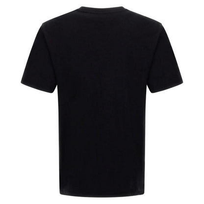 Black - Back - Moschino Unisex Adult Couture Milano Reflective Logo T-Shirt