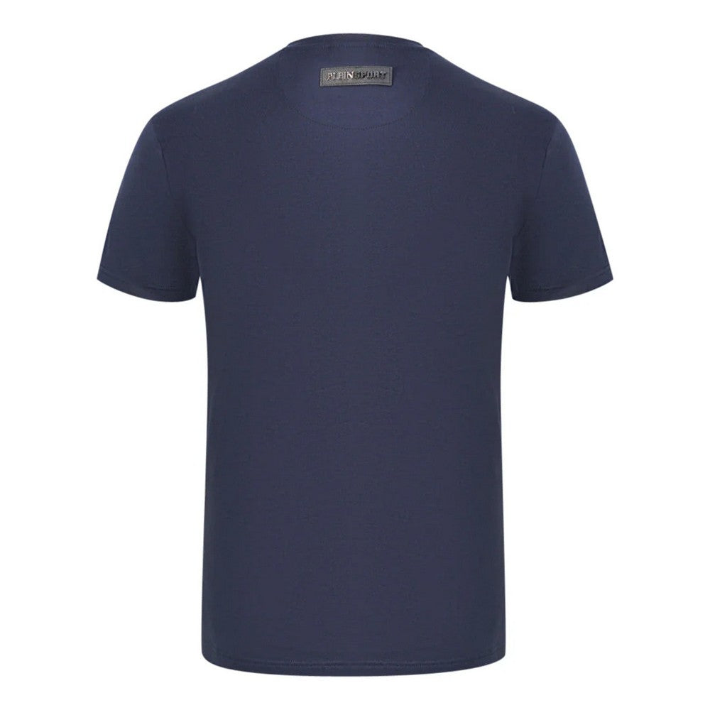 Navy Blue - Back - Plein Sport Unisex Adult T-Shirt