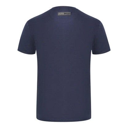 Navy Blue - Back - Plein Sport Unisex Adult T-Shirt