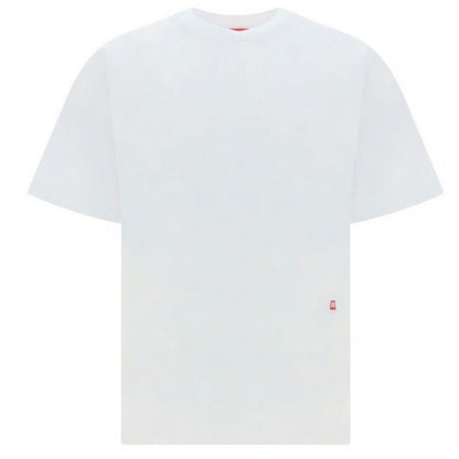 White - Front - Diesel Unisex Adult Graffiti Logo T-Shirt