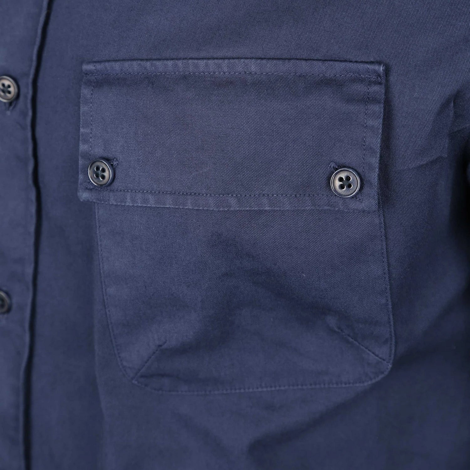 Deep Navy - Side - Belstaff Mens Pitch Shirt