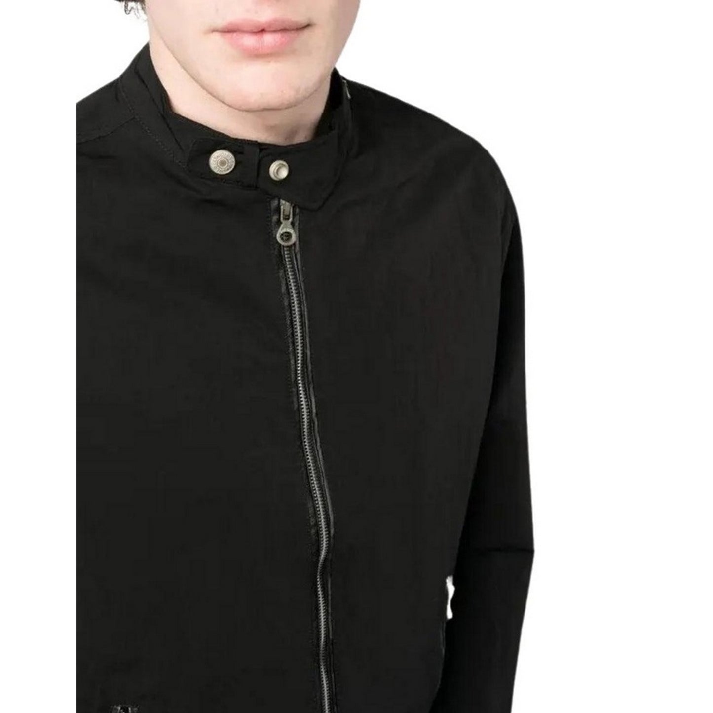 Black - Side - Diesel Unisex Adult Plain Jacket