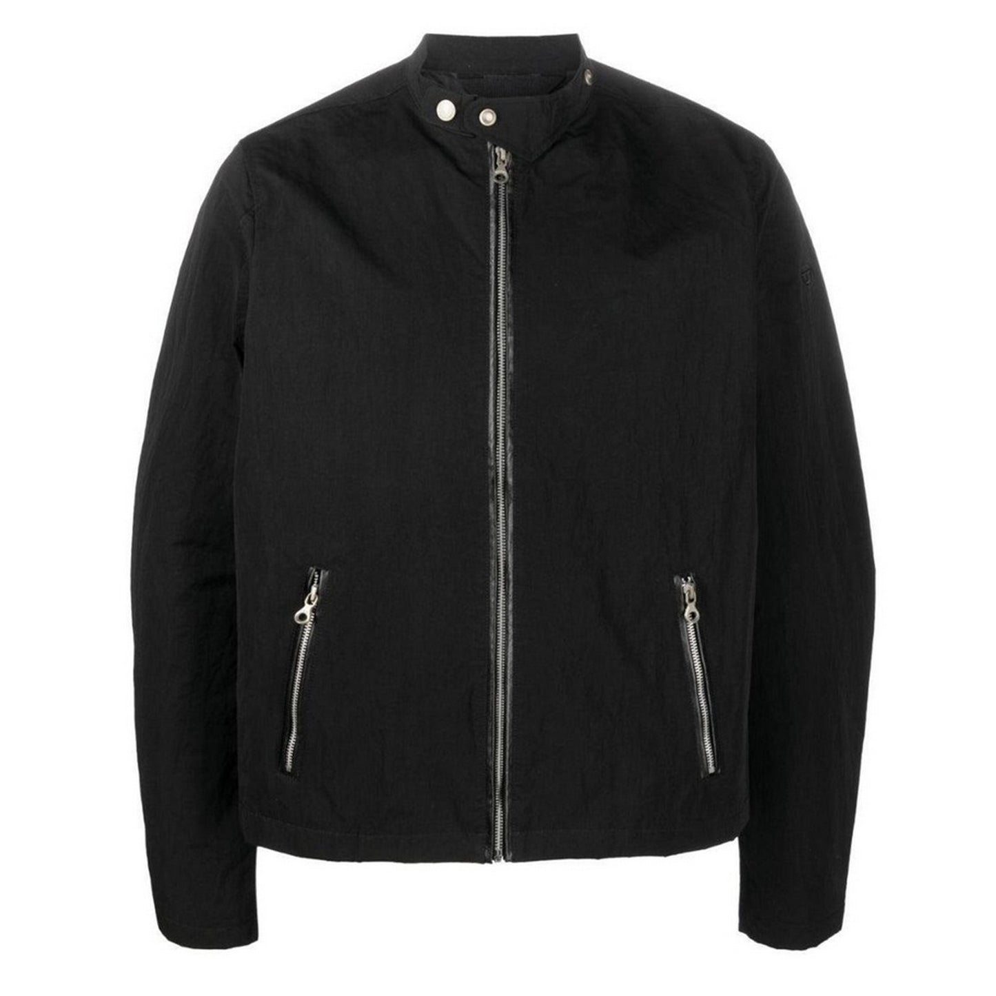 Black - Front - Diesel Unisex Adult Plain Jacket