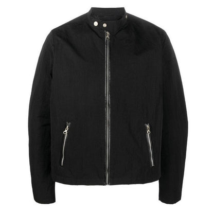 Black - Front - Diesel Unisex Adult Plain Jacket