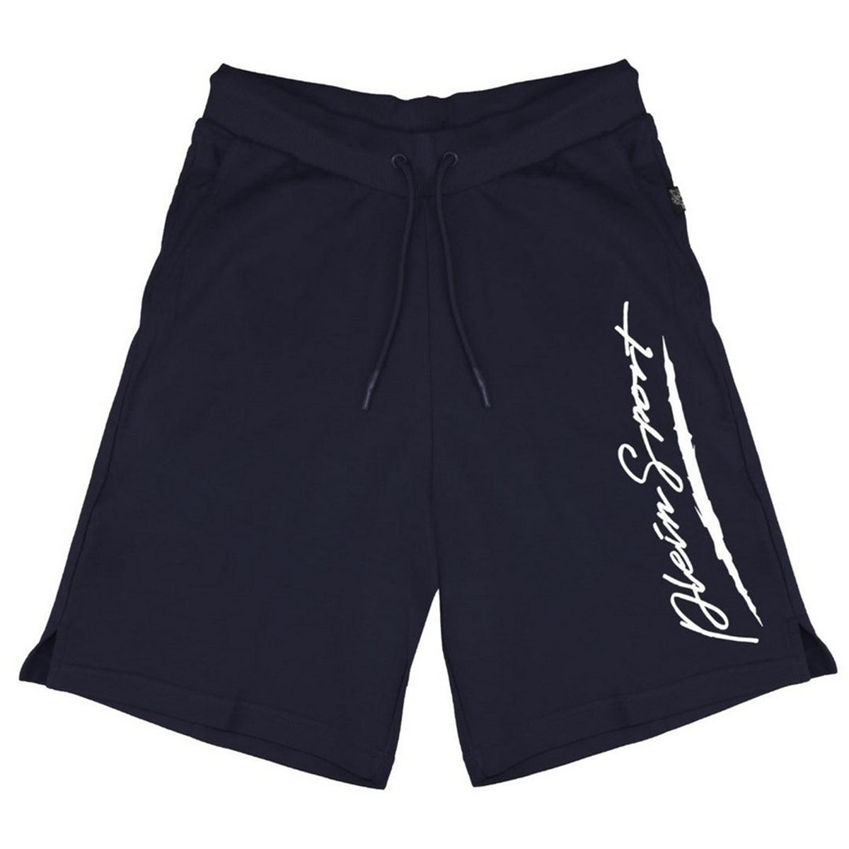 Navy - Front - Plein Sport Mens Big Logo Shorts