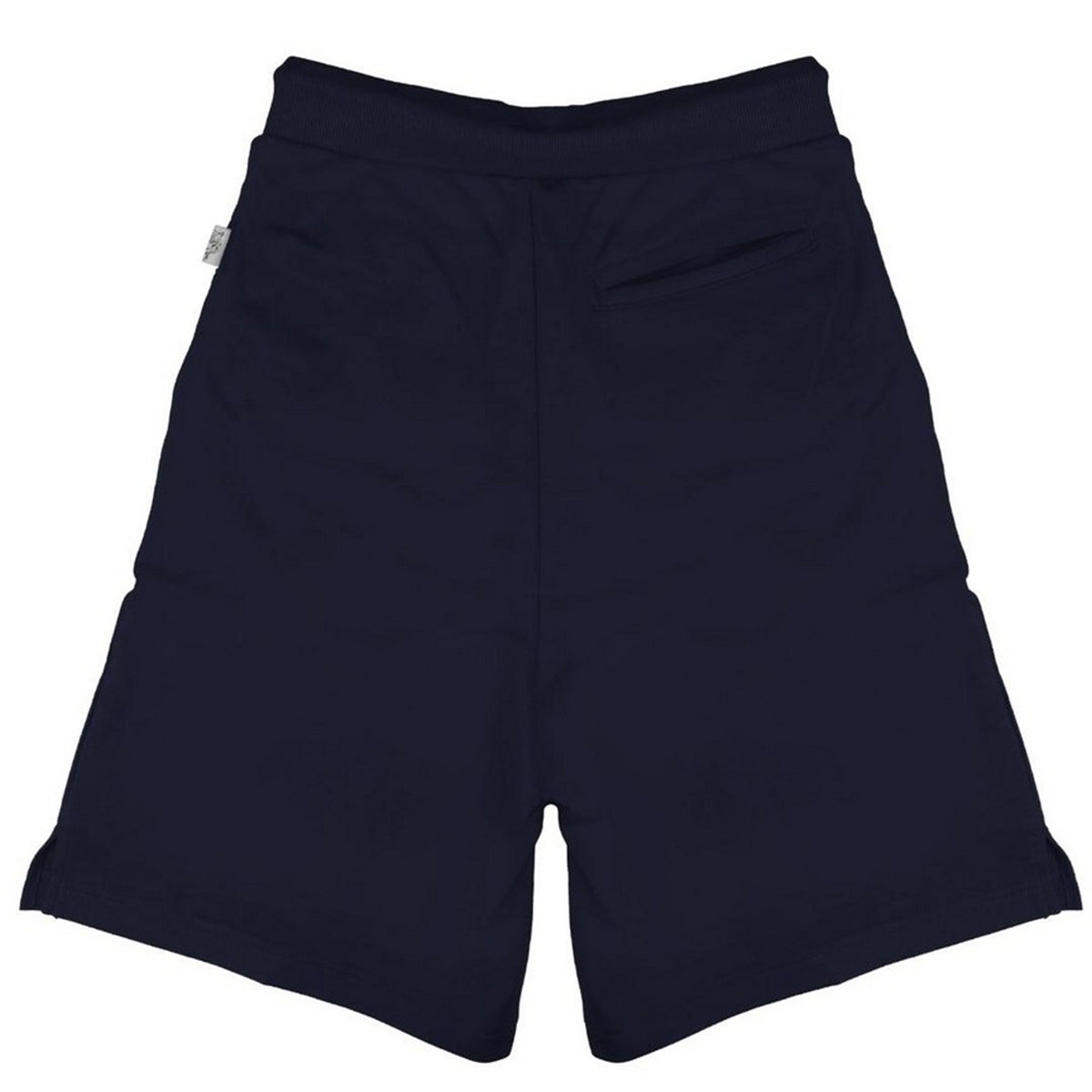 Navy - Back - Plein Sport Mens Big Logo Shorts