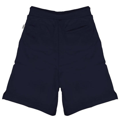 Navy - Back - Plein Sport Mens Big Logo Shorts