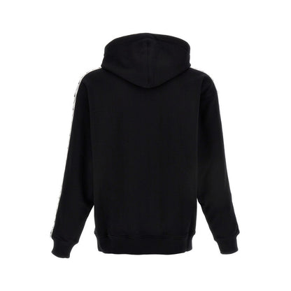Black - Back - Moschino Mens Question Mark Logo Hoodie
