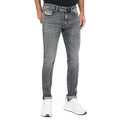 Grey - Side - Diesel Mens 1979 Sleeker Denim Jeans