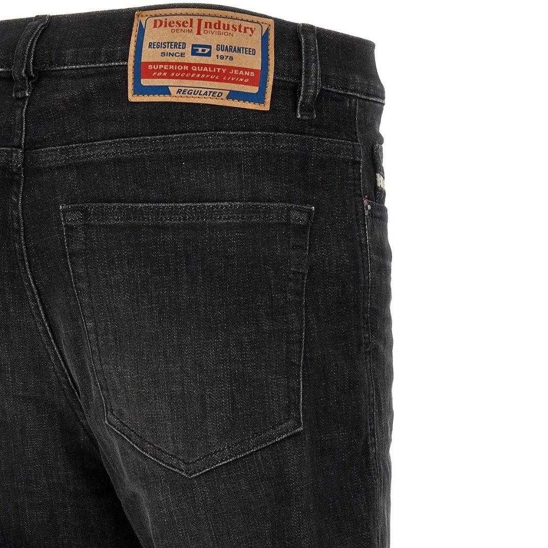 Mid Blue - Pack Shot - Diesel Mens D-Viker Jeans