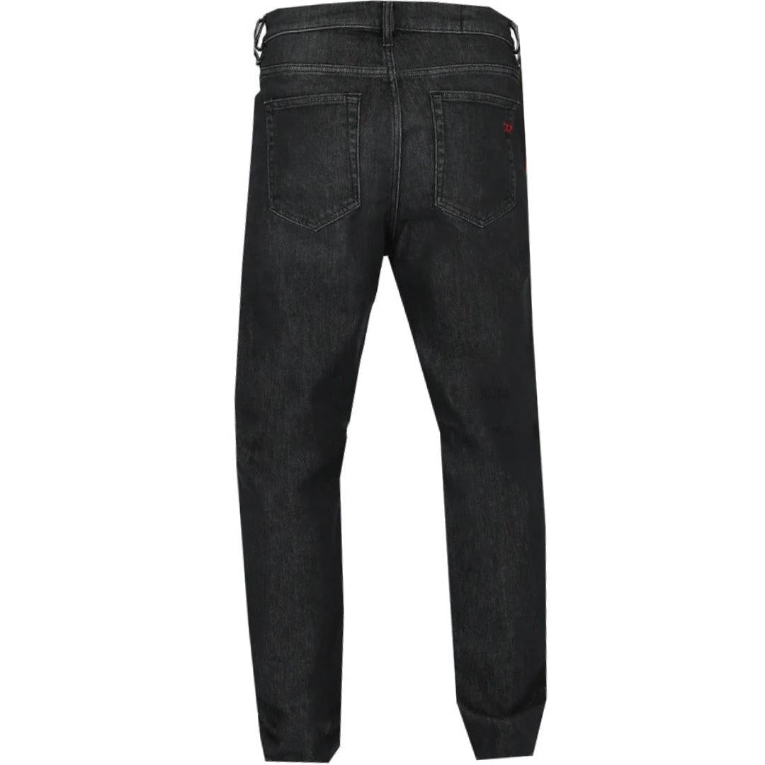 Grey - Pack Shot - Diesel Mens D-Viker Jeans