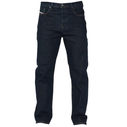 Dark Blue - Front - Diesel Mens D-Viker Jeans