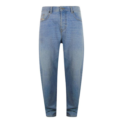 Light Blue - Front - Diesel Mens D-Viker Jeans