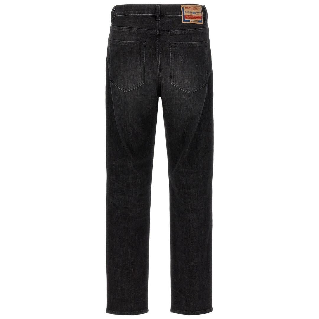 Mid Blue - Front - Diesel Mens D-Viker Jeans