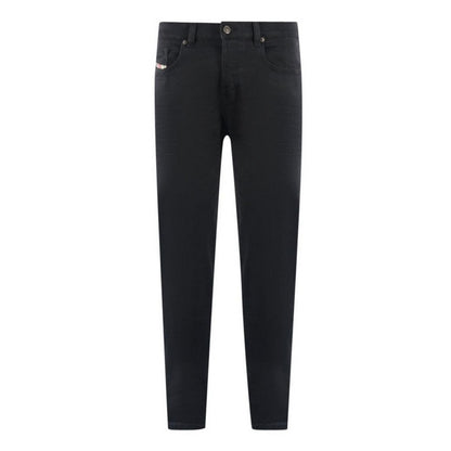 Black - Front - Diesel Mens D-Viker Jeans