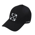 Black - Side - Off-White Arrow Cotton Baseball Cap