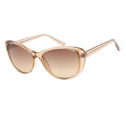 Beige-Brown - Back - Calvin Klein Womens-Ladies Gradient Sunglasses